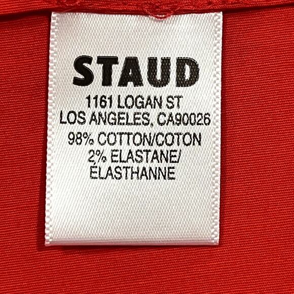 NWT NEW STAUD Marlowe Halter Mini Dress - Picture 11 of 11